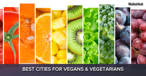 WalletHub 2017’s Best Cities for Vegans & Vegetarians - What's Shakin' week of October 16